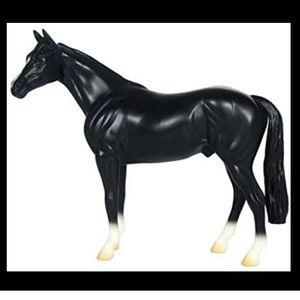 Black thoroughbred Breyer